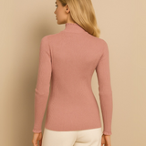 Chompa Cuello Alto - Rosado