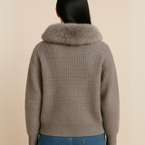 Casaca-Rene Textura - Gris